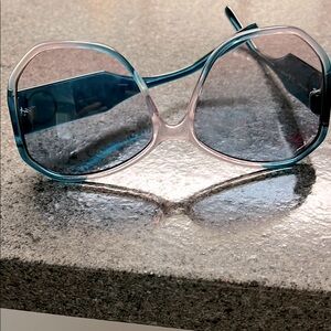 Salvatore Ferrragamo Stylish Blue Sunglasses  NWOT